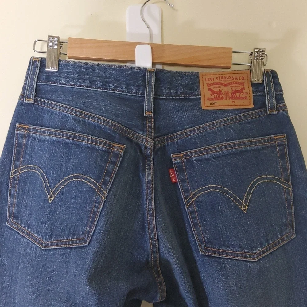 Levi Men's 501 Blue Jeans Size W25 L32